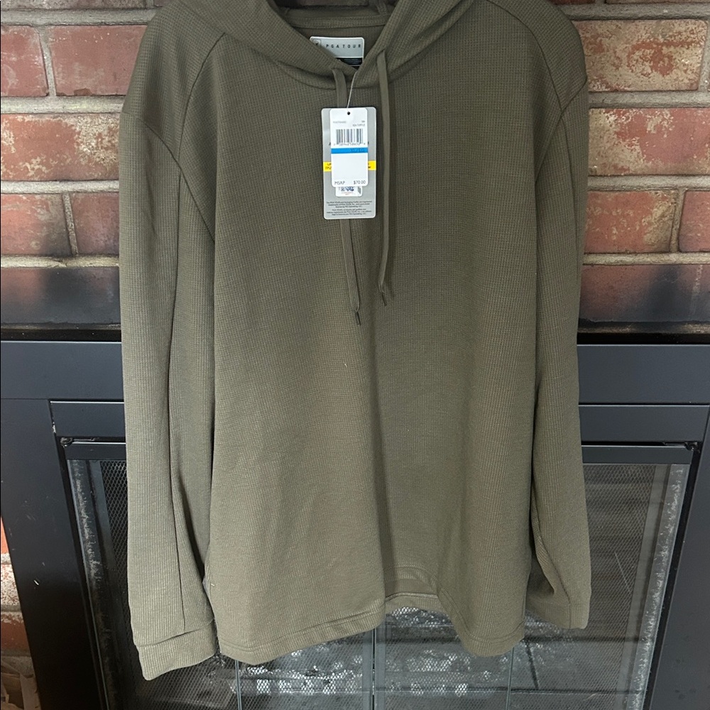 PGA Tour Olive Hoodie